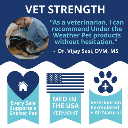 Under the Weather Anti-Diarrhea Liquid For Dogs