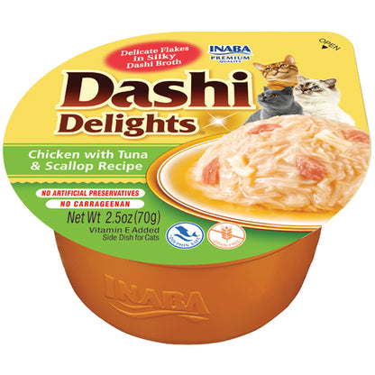 Inaba Cat Dashi Delights - Recipes 70g 3pk