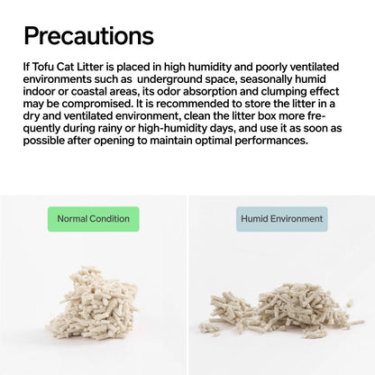 【WHITE BOX｜2-PACK BOX】pidan Tofu Cat Litter | Original | 4.8 kg per Box (Pure Tofu)