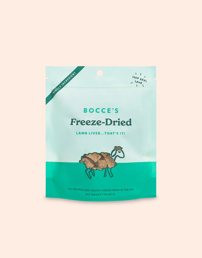 BOCCE'S BAKERY FREEZE-DRIED DOG TREAT 3OZ