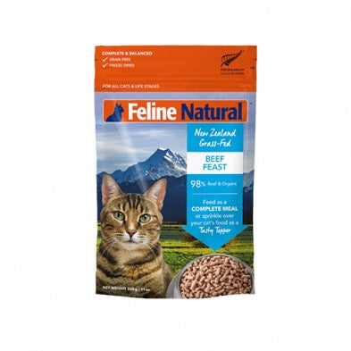 FELINE NATURAL™ BEEF FEAST FREEZE DRIED CAT FOOD