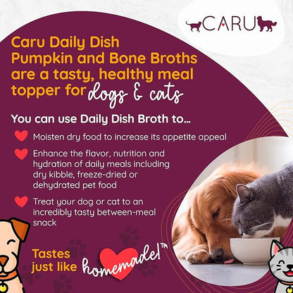 Daily Dish Beef Broth For Cats & Dogs x 3