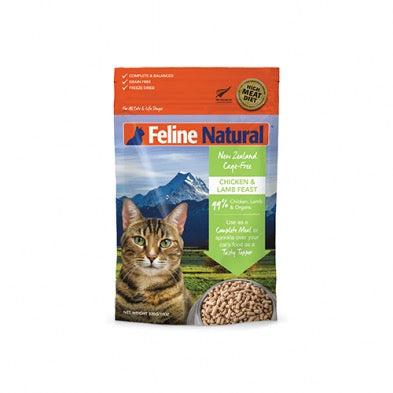 FELINE NATURAL™ CHICKEN & LAMB FEAST FREEZE-DRIED CAT FOOD