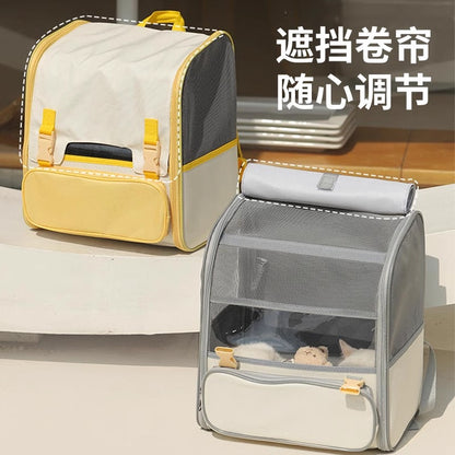 Breathable Pet Carrier Bakcpack - Grey