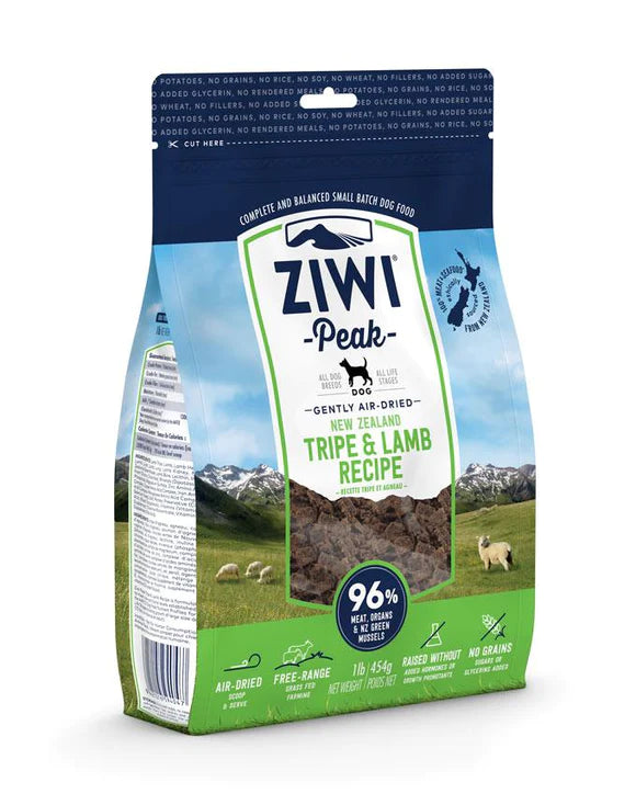 ZiwiPeak - Air-Dried Tripe & Lamb For Dogs