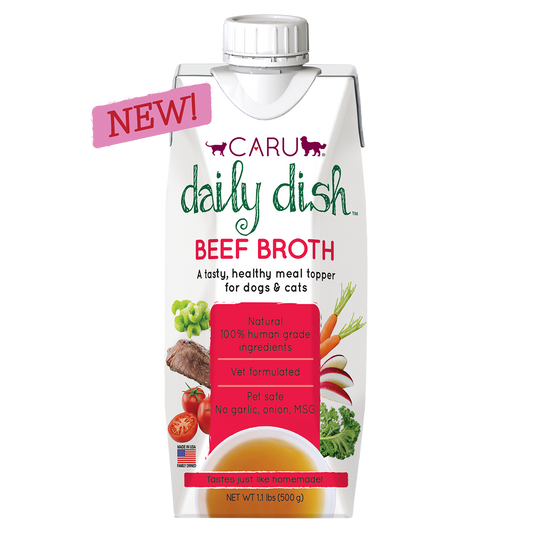 Daily Dish Beef Broth For Cats & Dogs x 3