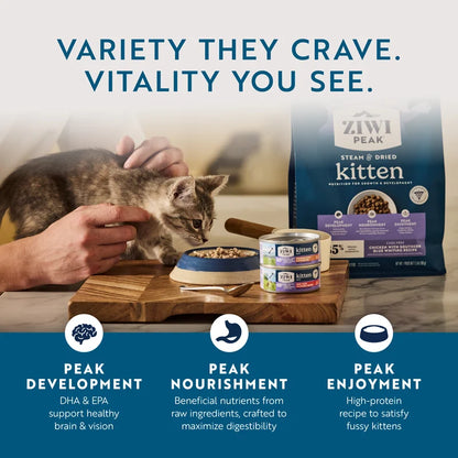 ZIWI Beef with Mackerel Wet Kitten Food 85g