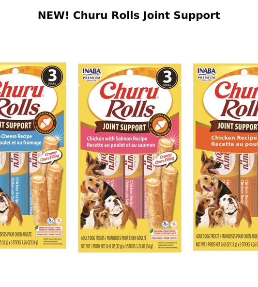 Inaba Dog Churu Rolls Joint Support