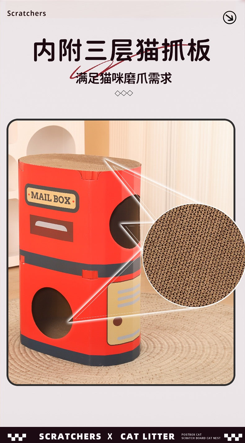 Mailbox Cat Scratcher