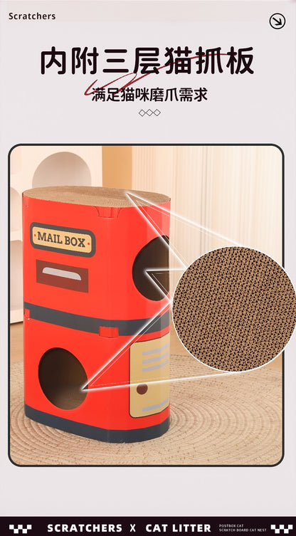 Mailbox Cat Scratcher