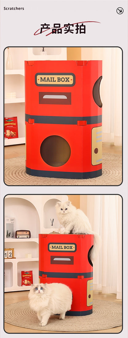 Mailbox Cat Scratcher
