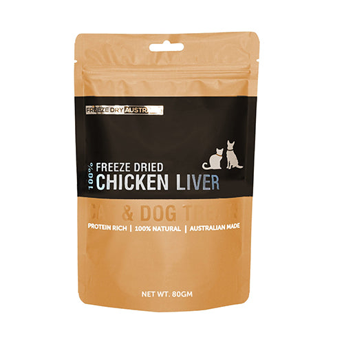 FDA FREEZE DRY CHICKEN LIVER 100GM