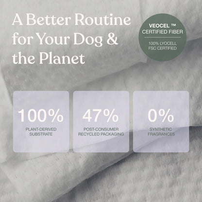 Dandylion Gentle Cleanse Dog Wipes - 3 Pack of 30 Wipes