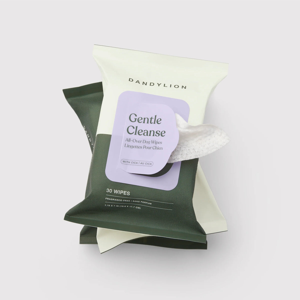 Dandylion Gentle Cleanse Dog Wipes - 3 Pack of 30 Wipes