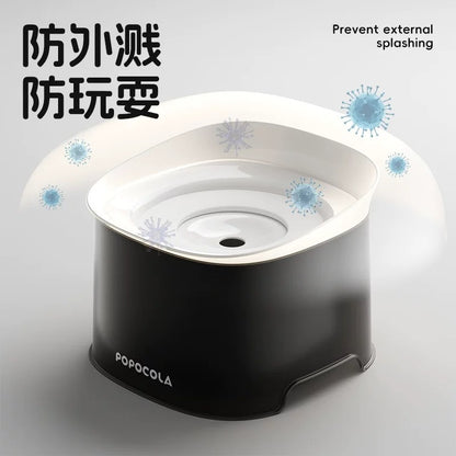 Popocola Anti-Spill Pet Water Bowl – 1000ml