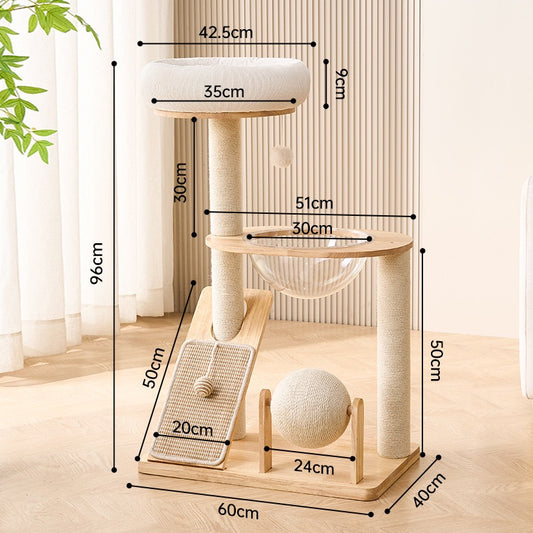 Elevate Your Cat’s Lifestyle — The Luxe Climbing Tower