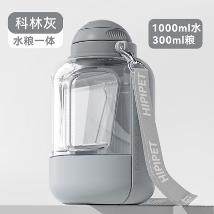 Travel Water Bottle – Hydration & Nutrition in One Sleek Design