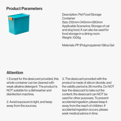 Pidan Pet Food Storage Container