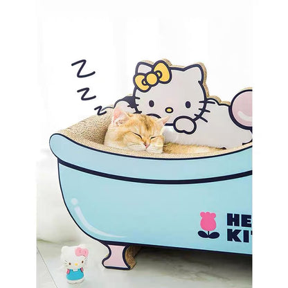 HelloKitty Cat Scratcher Bathtubs