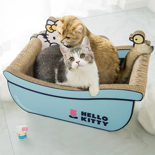 HelloKitty Cat Scratcher Bathtubs