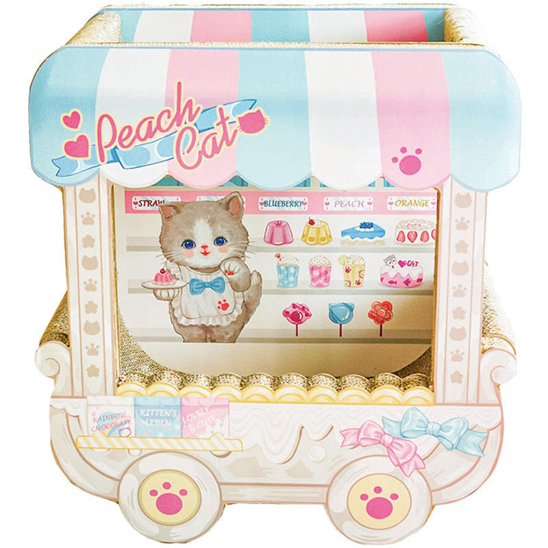 Dessert Car- Cat Scratcher/house