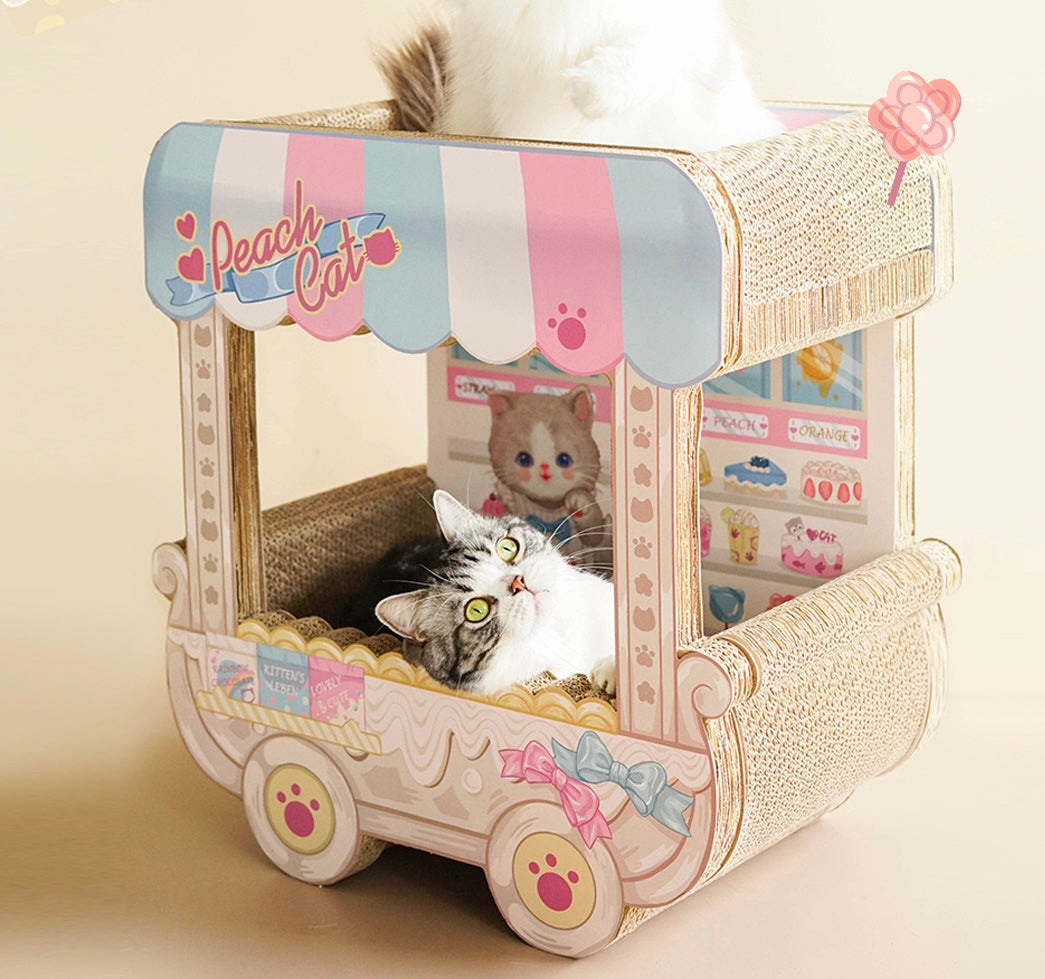 Dessert Car- Cat Scratcher/house