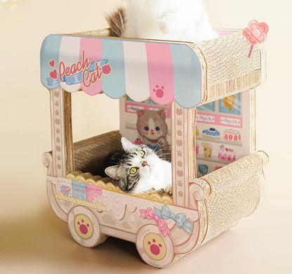 Dessert Car- Cat Scratcher/house