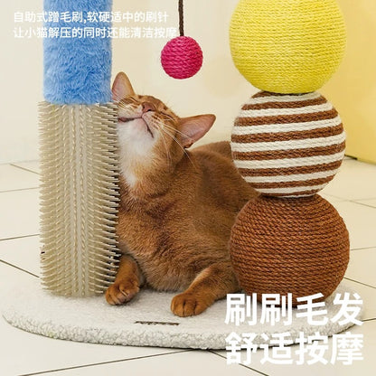 ZEZE Geometric Figure Cat Scratcher