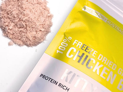 FDA FREEZE DRIED CHICKEN BREAST KITTY CRACK 100GM