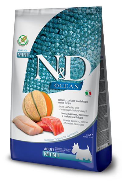 Farmina N&D Ocean Canine Salmon, Cod & Cantaloupe Mini