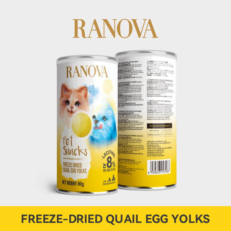 Ranova Freeze Dried Quail Egg Yolks 80g