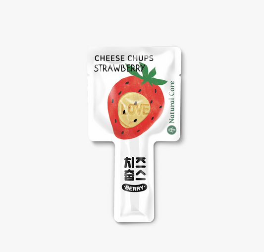 Natural Core - Cheese Chups Strawberry