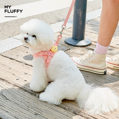 MyFluffy Zero Fit Harness Set - Pink