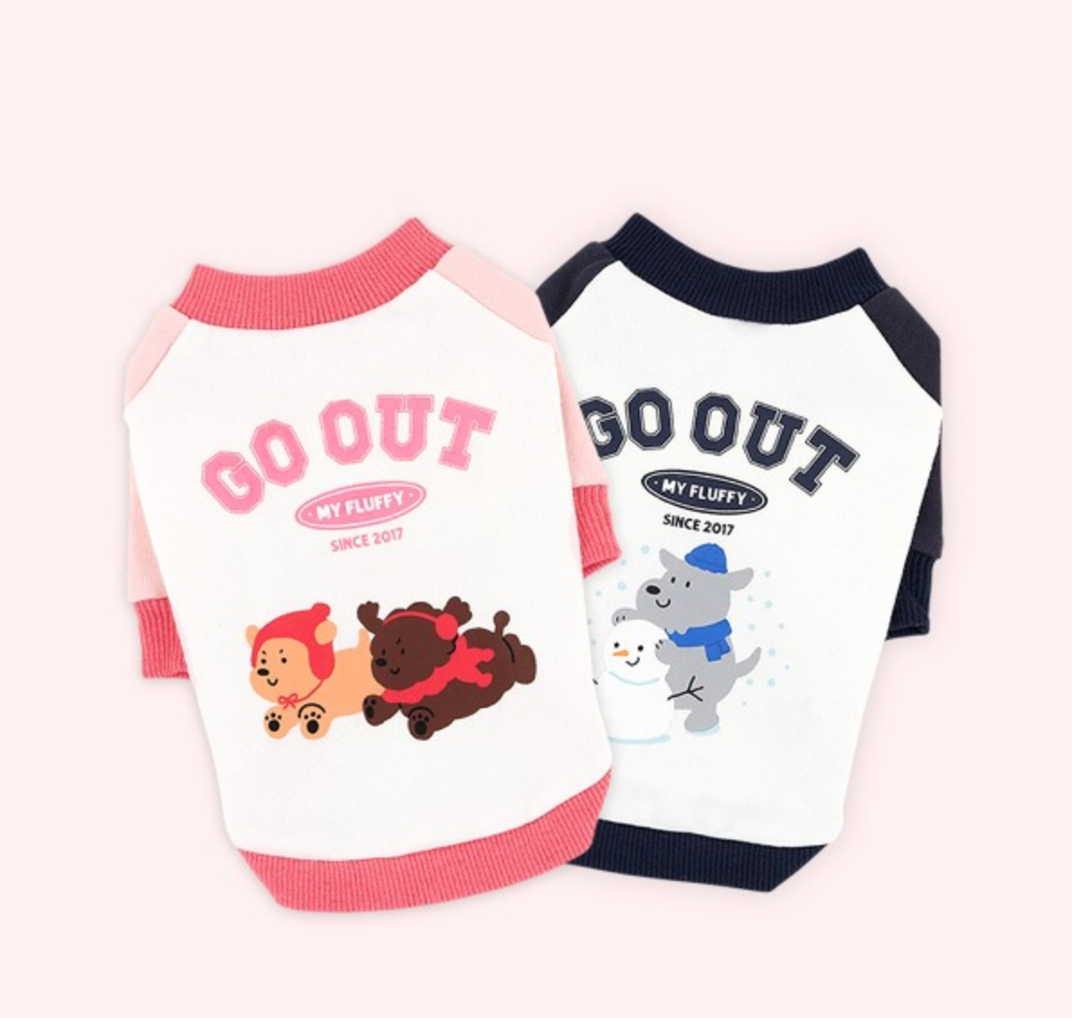 MyFluffy Go Out T-shirt - Pink