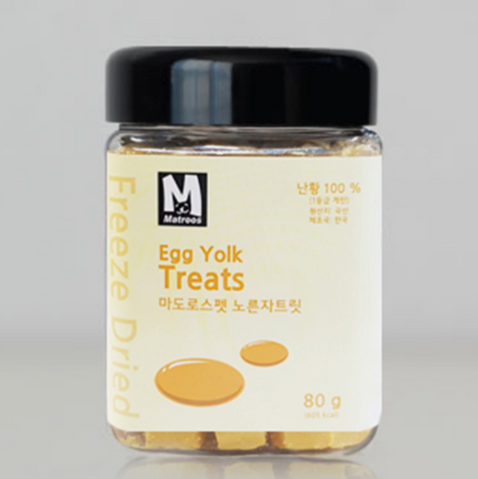 Matroos - Freeze Dried Egg Yolk Treats 80g