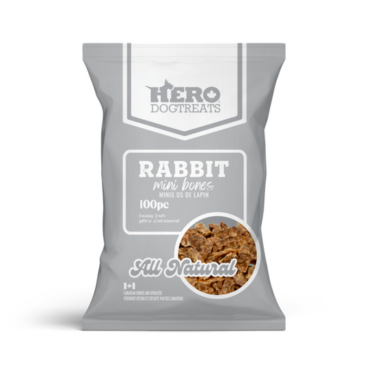 Hero Mini Bones Rabbit- 100 pc