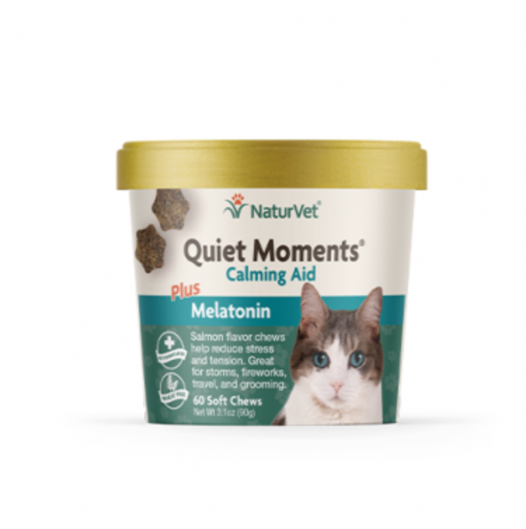 NaturVet® Quiet Moments® Soft Chew for Cats (60 ct)