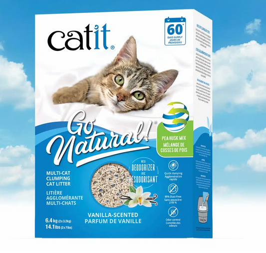 Catit Go Natural Multi-Cat Clumping Cat Litter