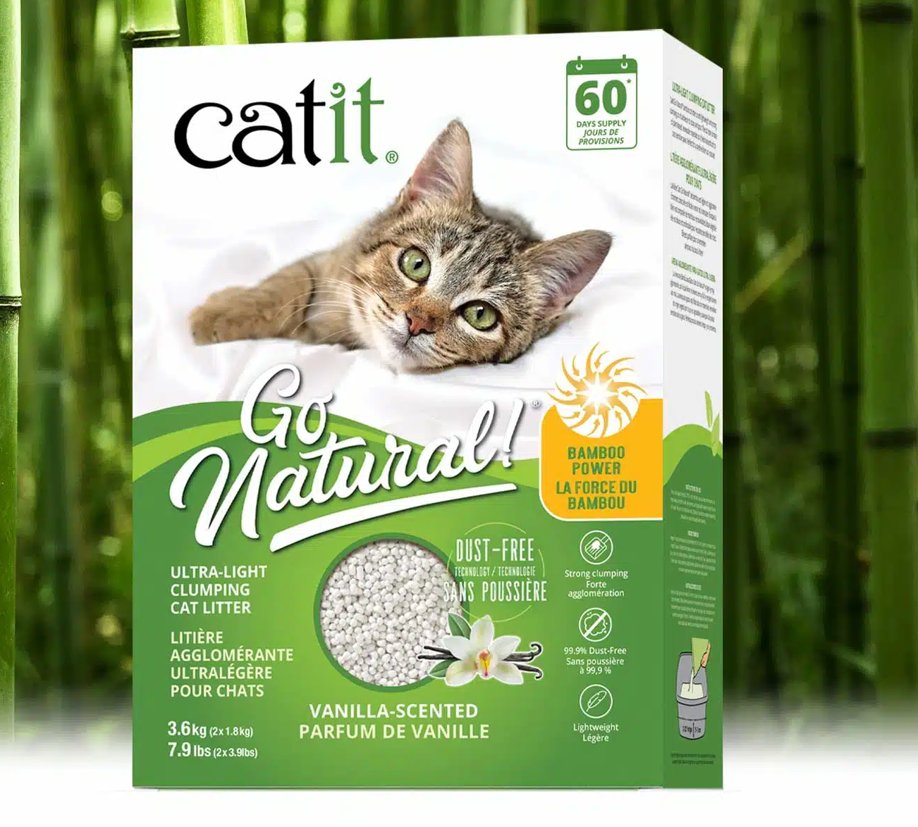 Catit Go Natural ultra-light clumping cat litter