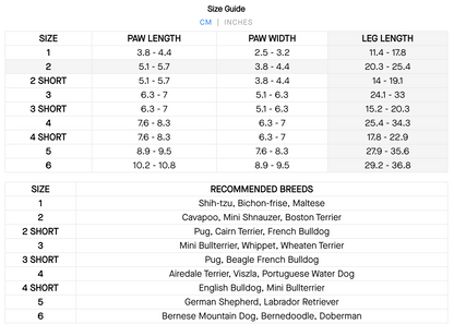 Canada Pooch® Suspender Boots - Black