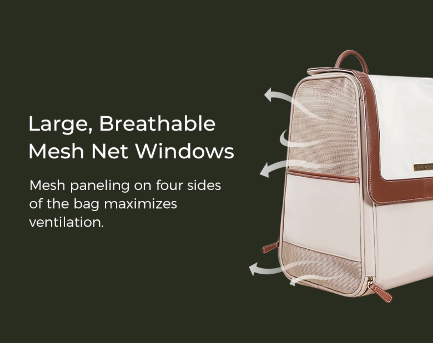 Voocoo - Fynn Pet Travel Bag - Backpack Style