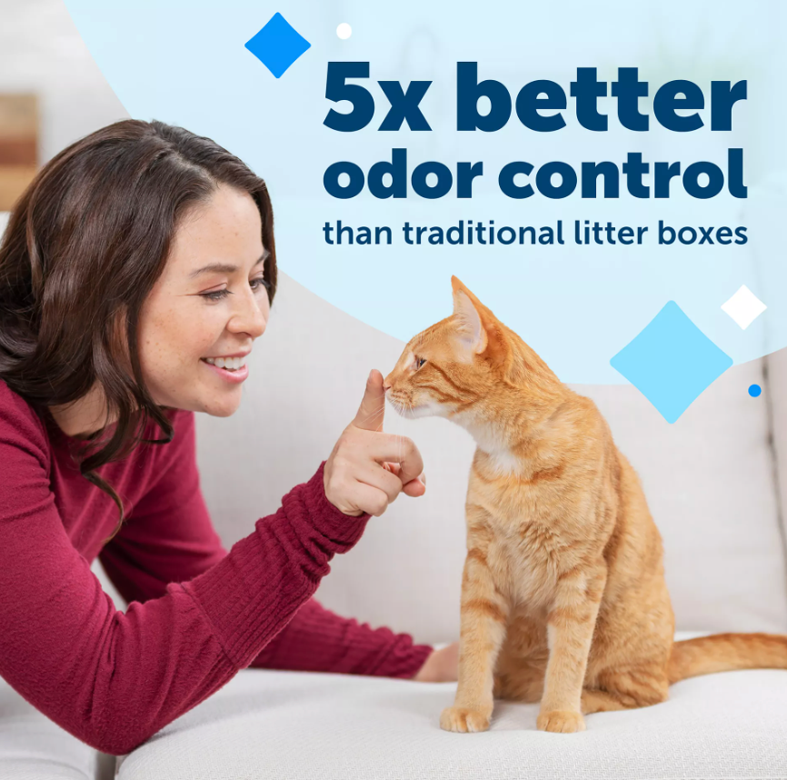 PetSafe® ScoopFree® Crystal Litter Refill Tray - Fresh Scent 1-Pack - Leak Protection/Low Tracking