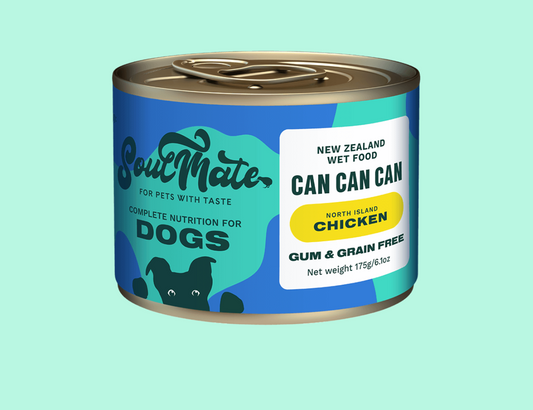 SoulMate New Zealand Wet Dog Food - North Island Chicken 175G*3