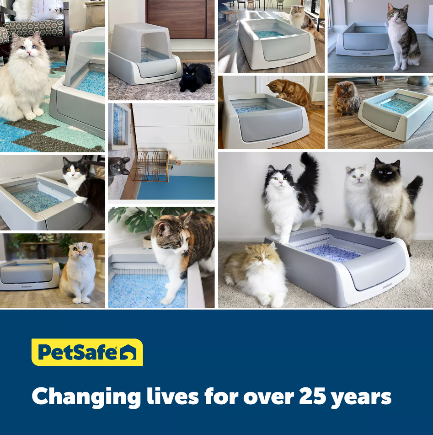 PetSafe® ScoopFree® Crystal Litter Refill Tray - Fresh Scent 1-Pack - Leak Protection/Low Tracking
