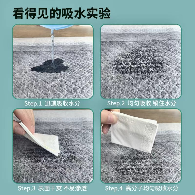 Hello Cub Charcoal Dog Pee Pads
