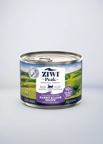 ZiwiPeak - Canned wet Food Rabbit & Lamb Recipe For Cats