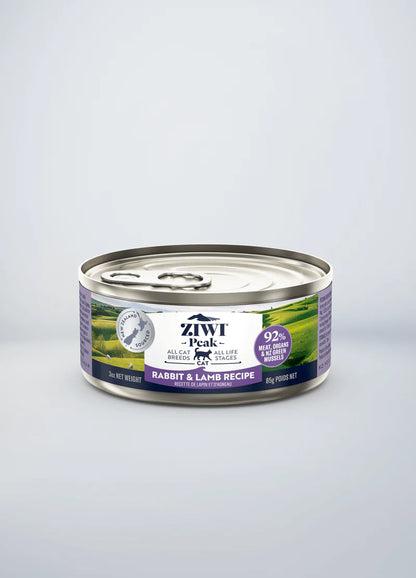 ZiwiPeak - Canned wet Food Rabbit & Lamb Recipe For Cats