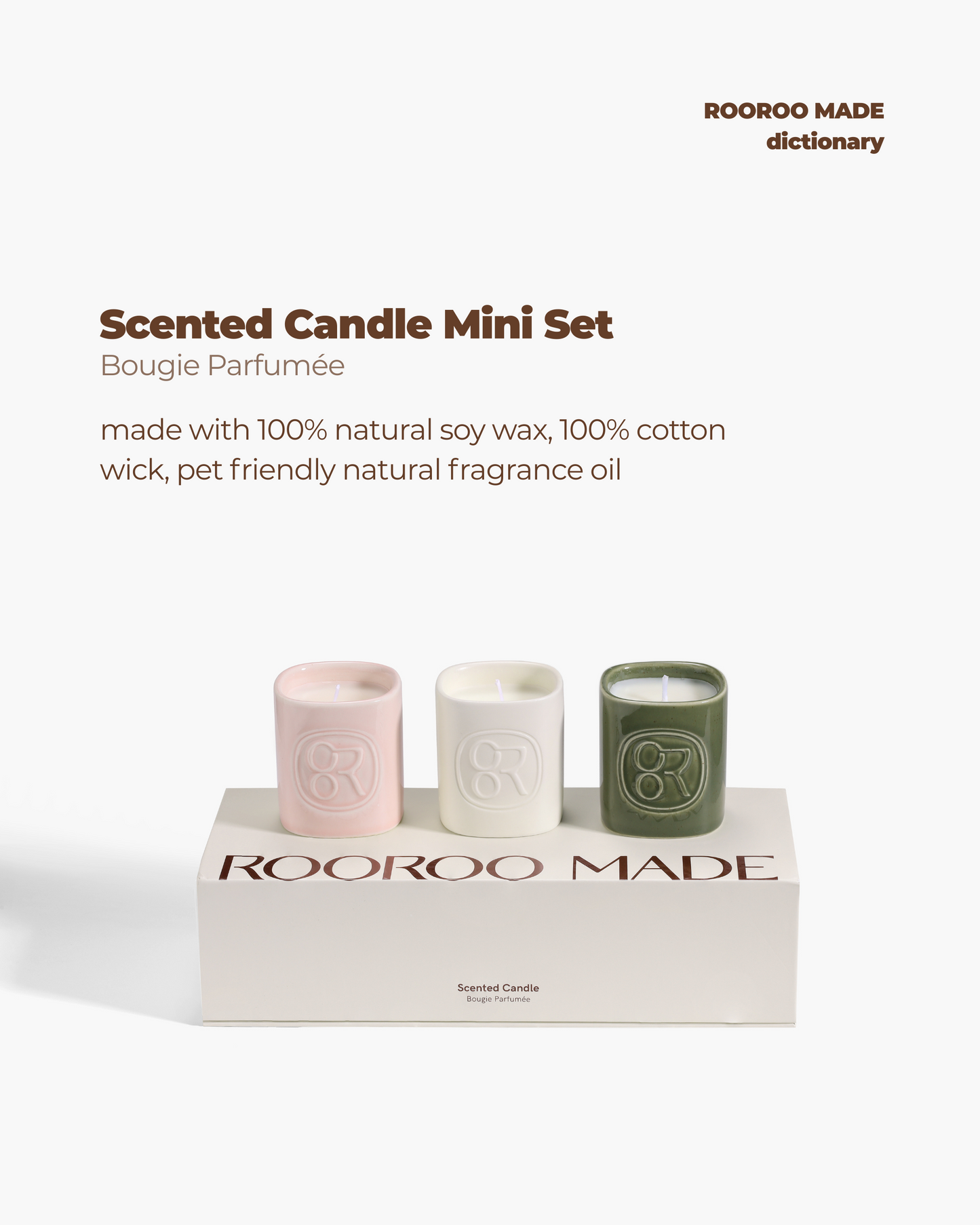 Scented Candle | Candle Mini Set