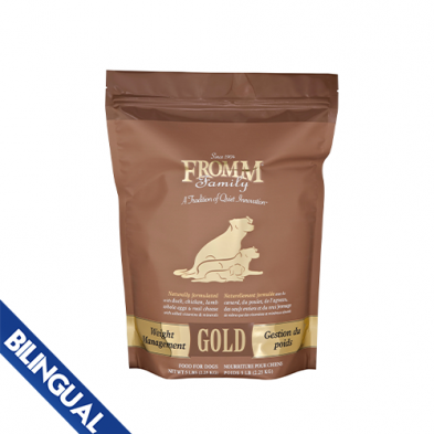 FROMM® GOLD WEIGHT MANAGEMENT DRY DOG FOOD