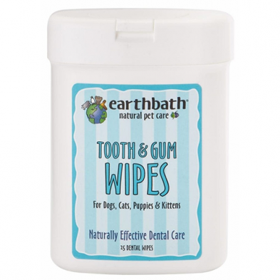 EARTHBATH® GROOMING WIPES TOOTH & GUMS